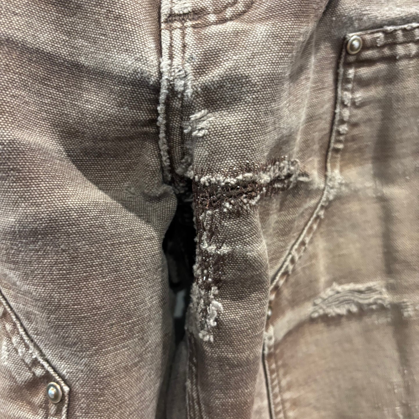 00's Carhartt ka-ha-to ダブルニーパンツ B136 DKB (34×32)/C1058P-SO