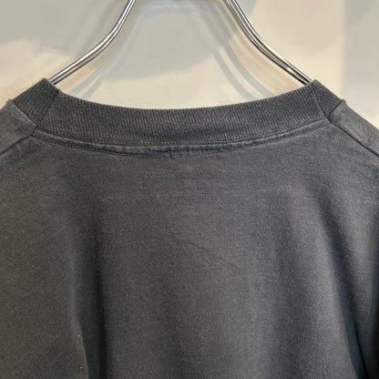 90's Marlin tease レストラン Piggy's アニマルプリントTシャツ 黒 (XL)/B2725T-SO