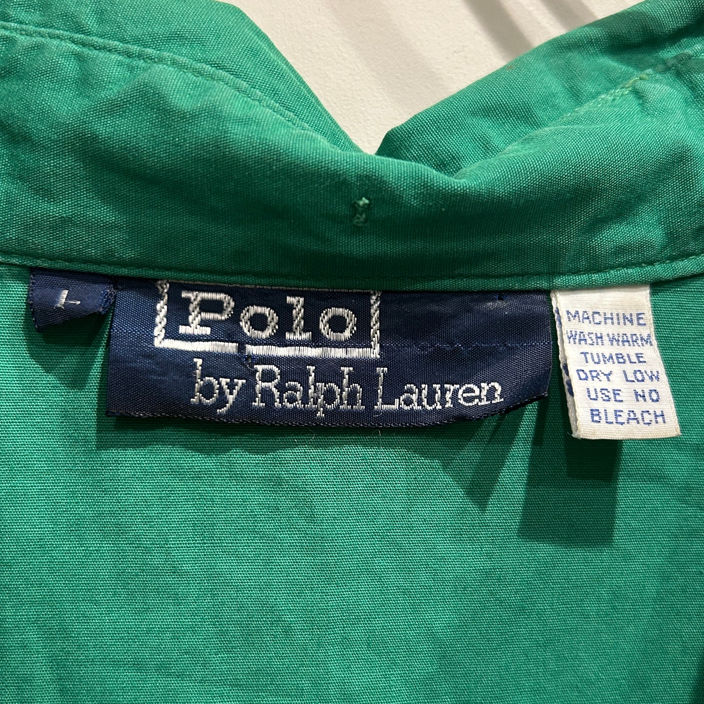 90's Polo Ralph Lauren ポロ ラルフローレン スウィングトップ グリーン (L)/B1640J-SO