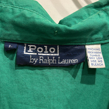 90's Polo Ralph Lauren ポロ ラルフローレン スウィングトップ グリーン (L)/B1640J-SO