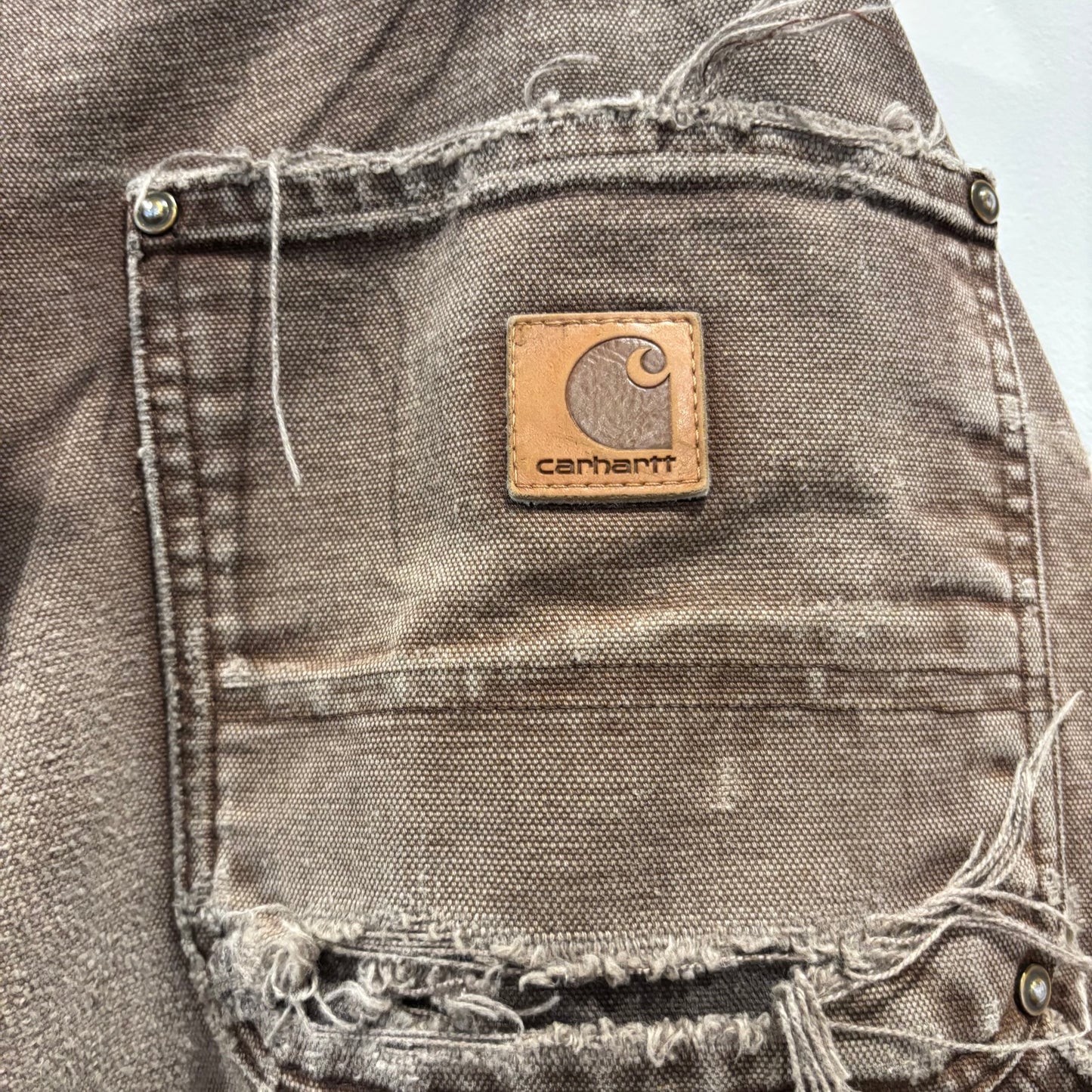00's Carhartt ka-ha-to ダブルニーパンツ B136 DKB (34×32)/C1058P-SO