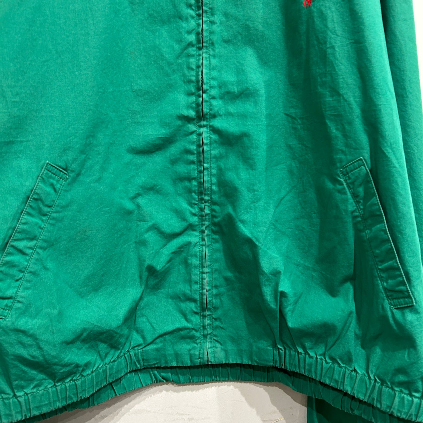 90's Polo Ralph Lauren ポロ ラルフローレン スウィングトップ グリーン (L)/B1640J-SO