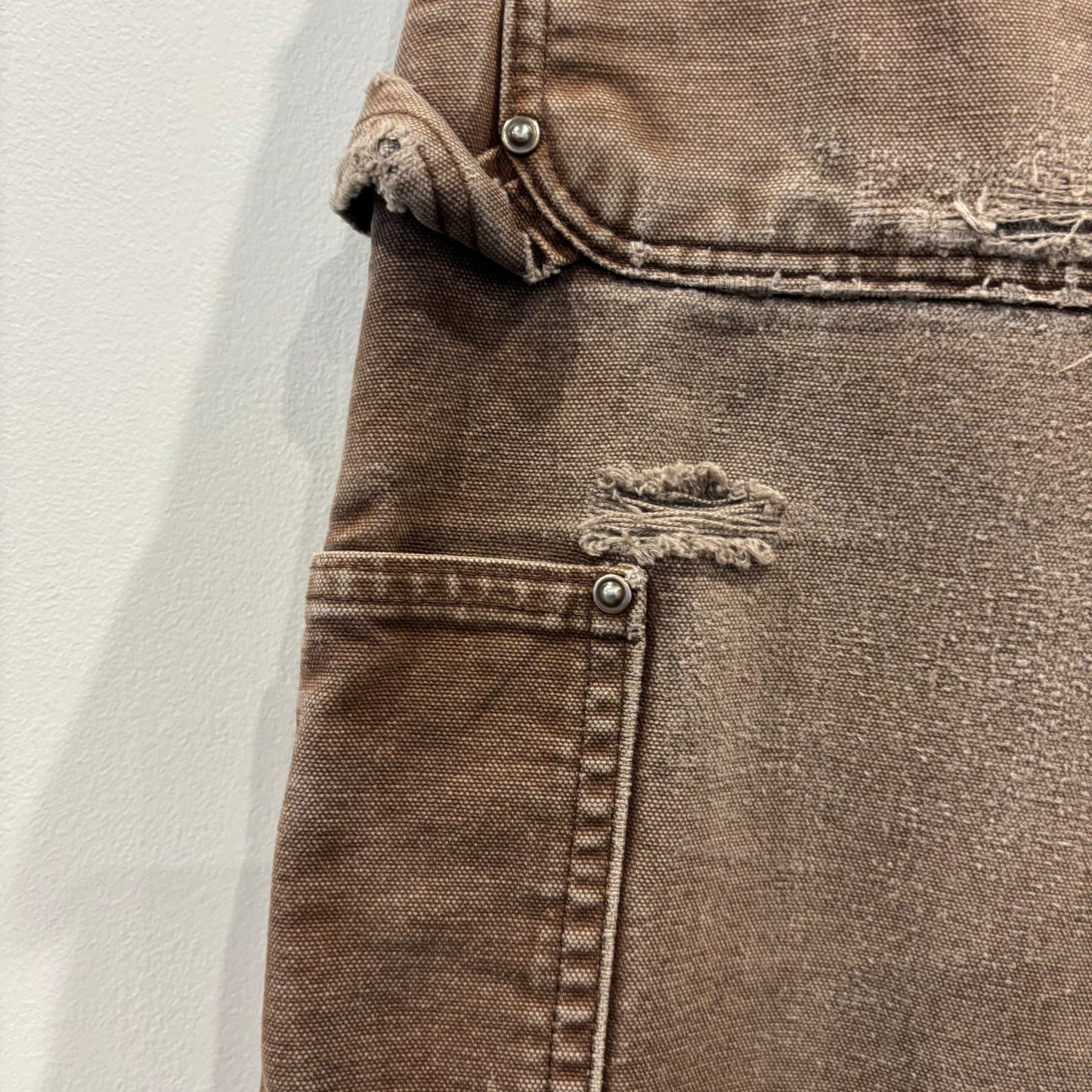 00's Carhartt ka-ha-to ダブルニーパンツ B136 DKB (34×32)/C1058P-SO