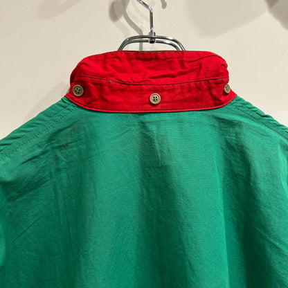 90's Polo Ralph Lauren ポロ ラルフローレン スウィングトップ グリーン (L)/B1640J-SO