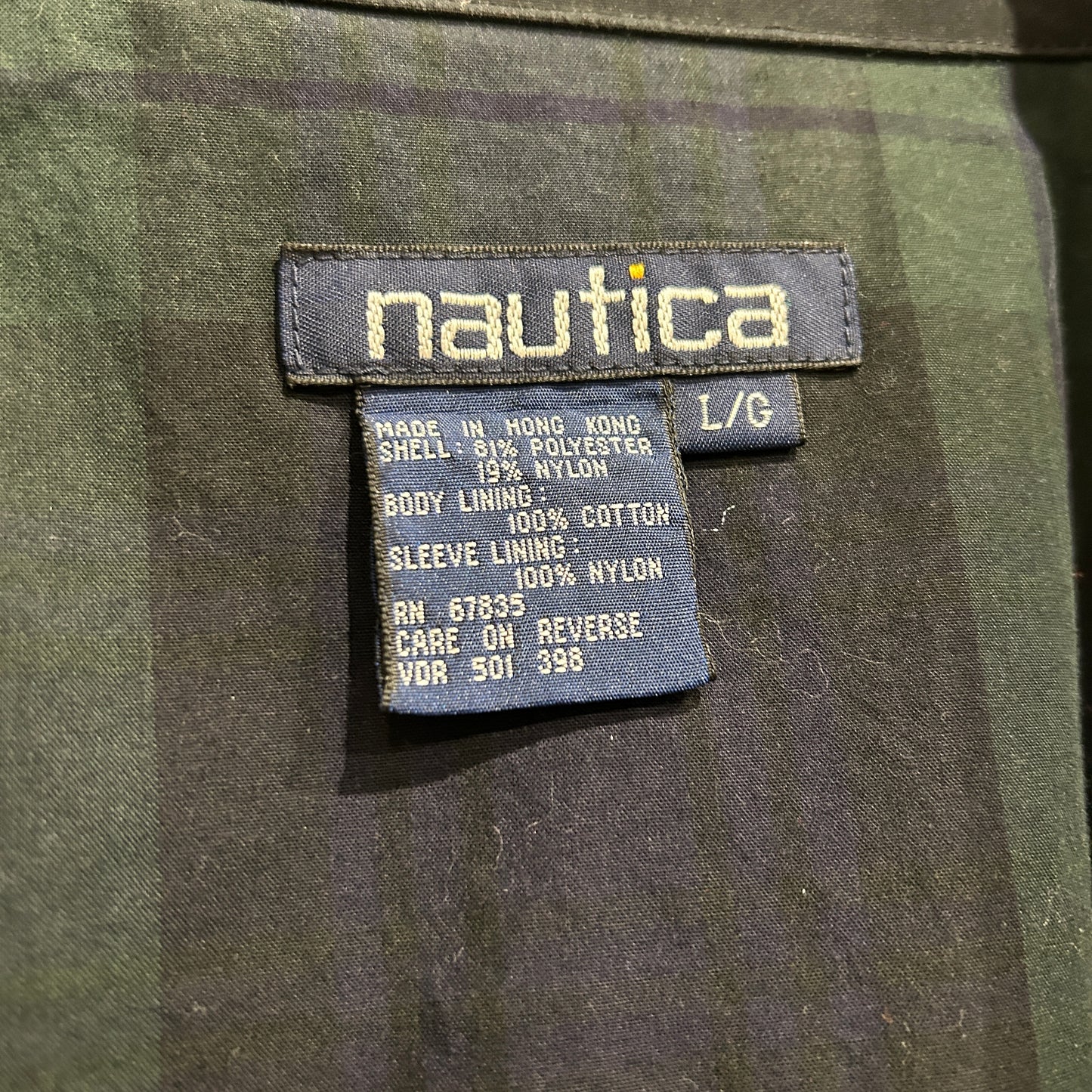 00's NAUATICA ノーティカ スウィングトップ ブルゾン ブラック (L)/A8877J-SO