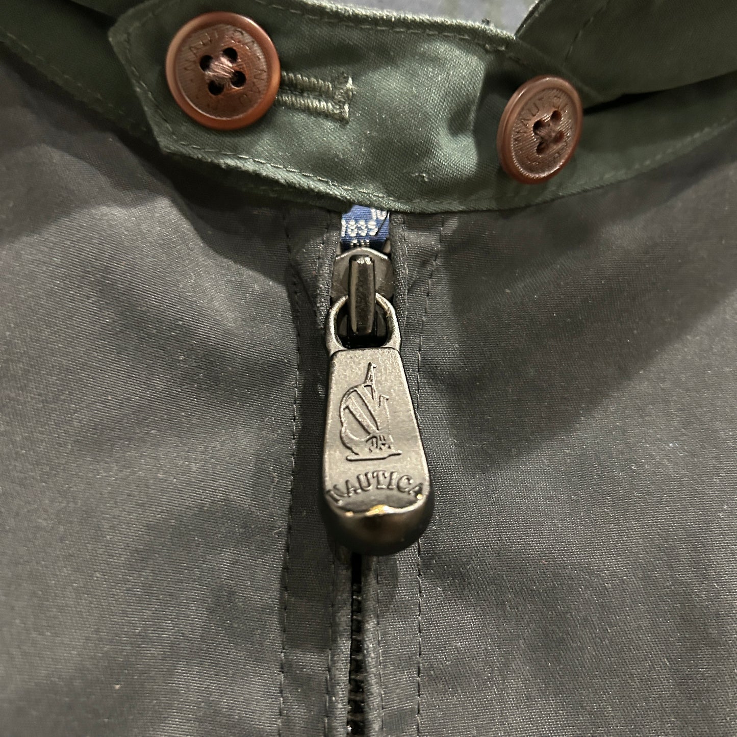 00's NAUATICA ノーティカ スウィングトップ ブルゾン ブラック (L)/A8877J-SO