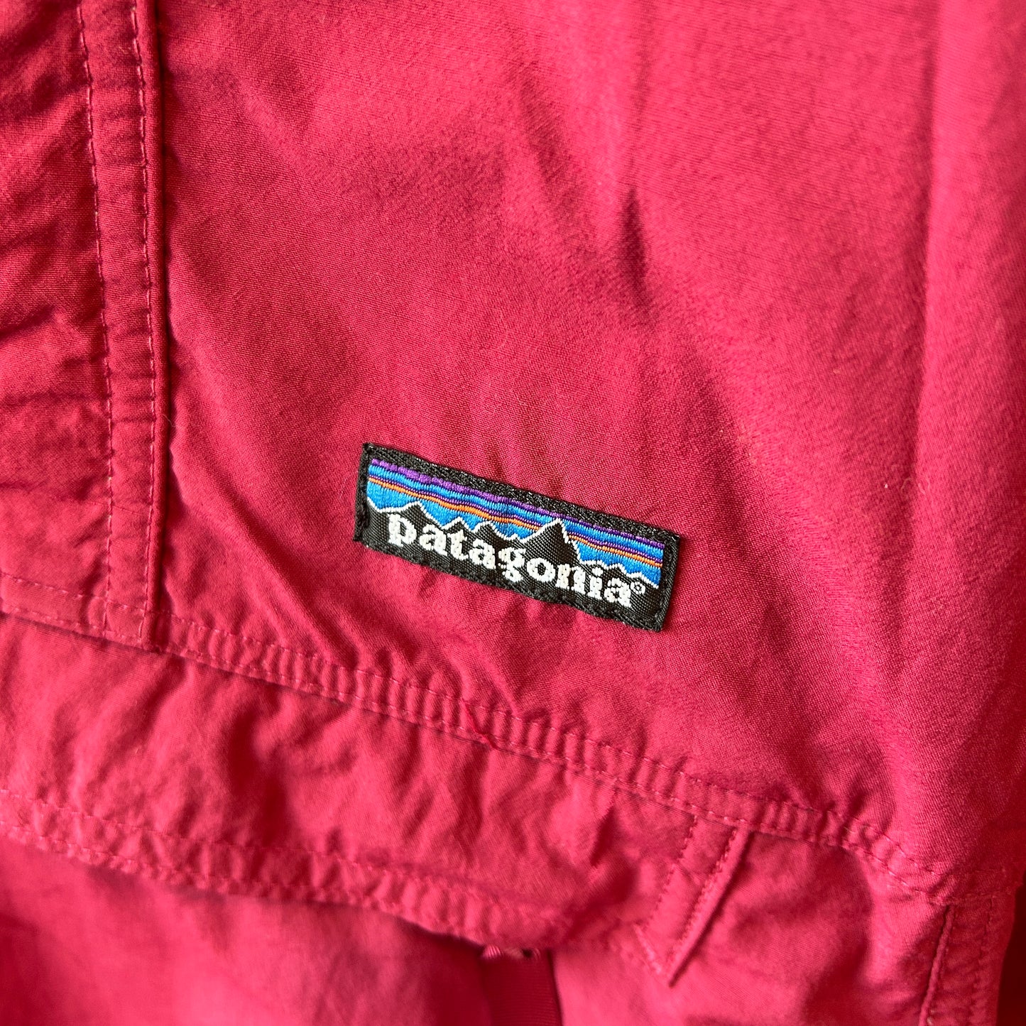 90's Patagonia パタゴニア Baggies Pull-Over アノラックパーカー (XS)/C0777N-SO