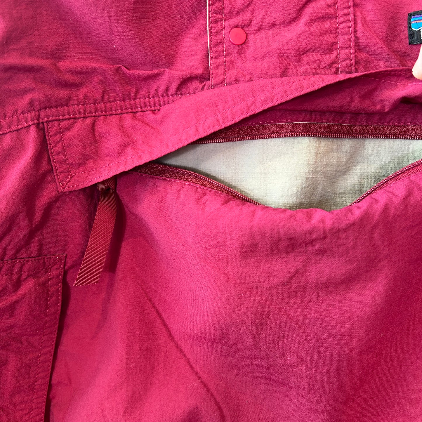 90's Patagonia パタゴニア Baggies Pull-Over アノラックパーカー (XS)/C0777N-SO