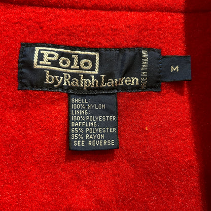 90's ~ Polo Ralph Lauren ジップアップ シェルドジャケット イエロー (M)/B1485J-SO