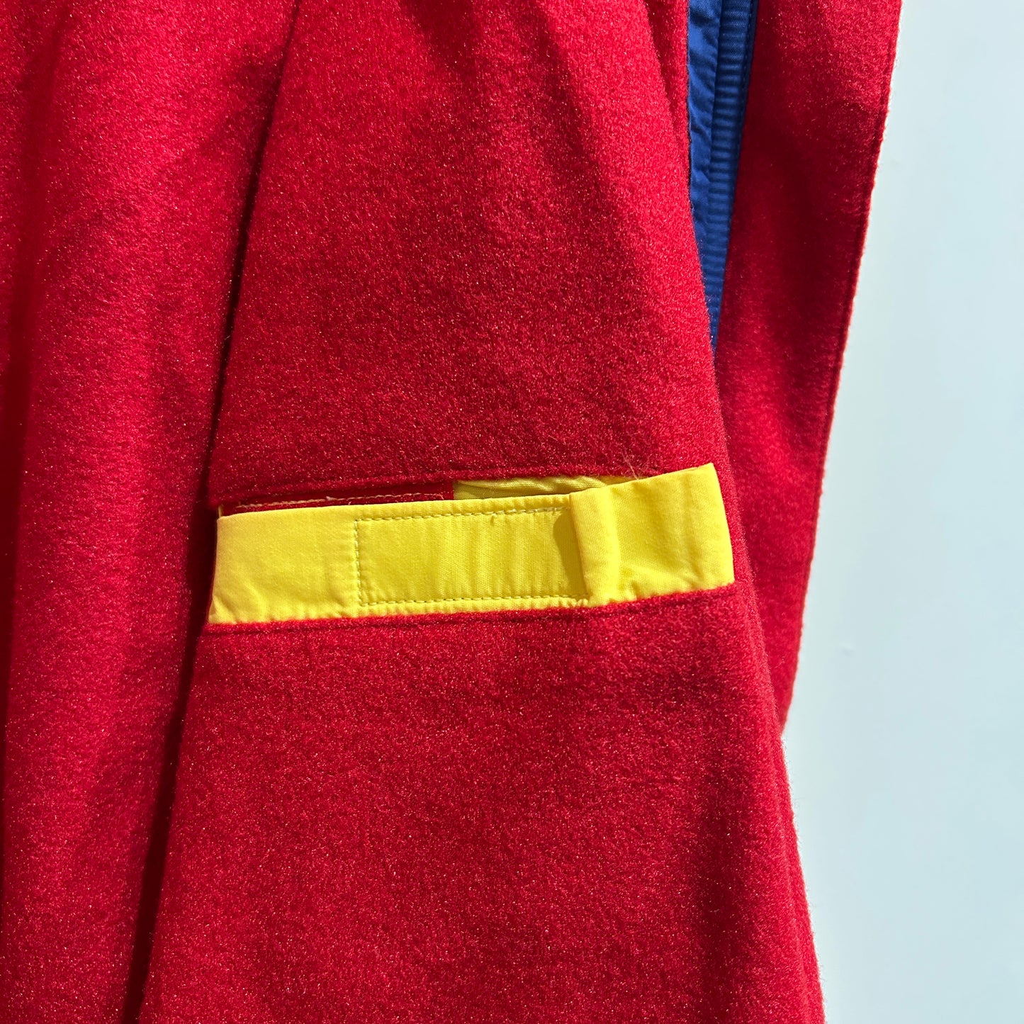 90's ~ Polo Ralph Lauren ジップアップ シェルドジャケット イエロー (M)/B1485J-SO