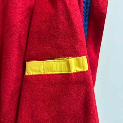 90's ~ Polo Ralph Lauren ジップアップ シェルドジャケット イエロー (M)/B1485J-SO