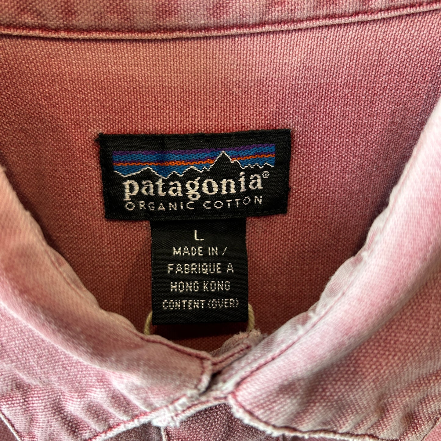 90's Patagonia パタゴニア キャンバスワークシャツ フェード(L)/C0776SH-SO