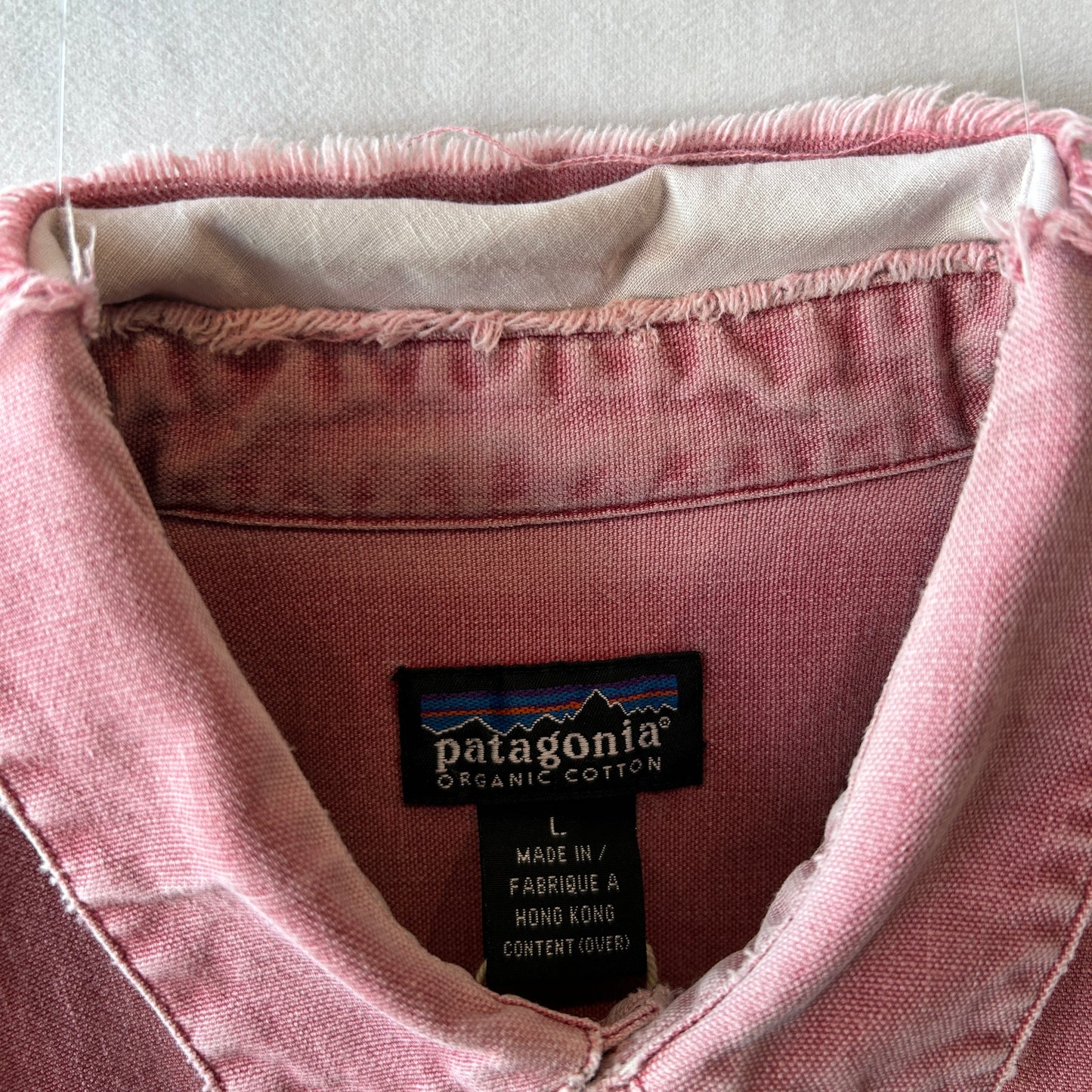 90's Patagonia パタゴニア キャンバスワークシャツ フェード(L)/C0776SH-SO