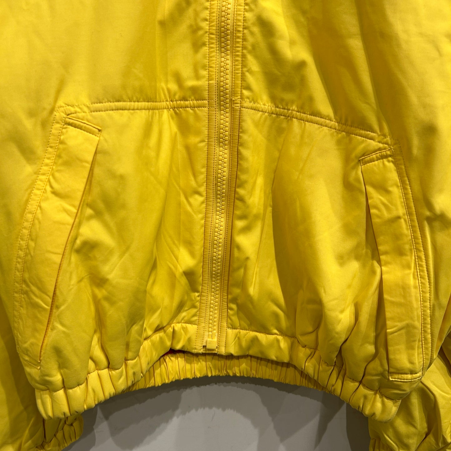 90's ~ Polo Ralph Lauren ジップアップ シェルドジャケット イエロー (M)/B1485J-SO