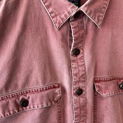 90's Patagonia パタゴニア キャンバスワークシャツ フェード(L)/C0776SH-SO