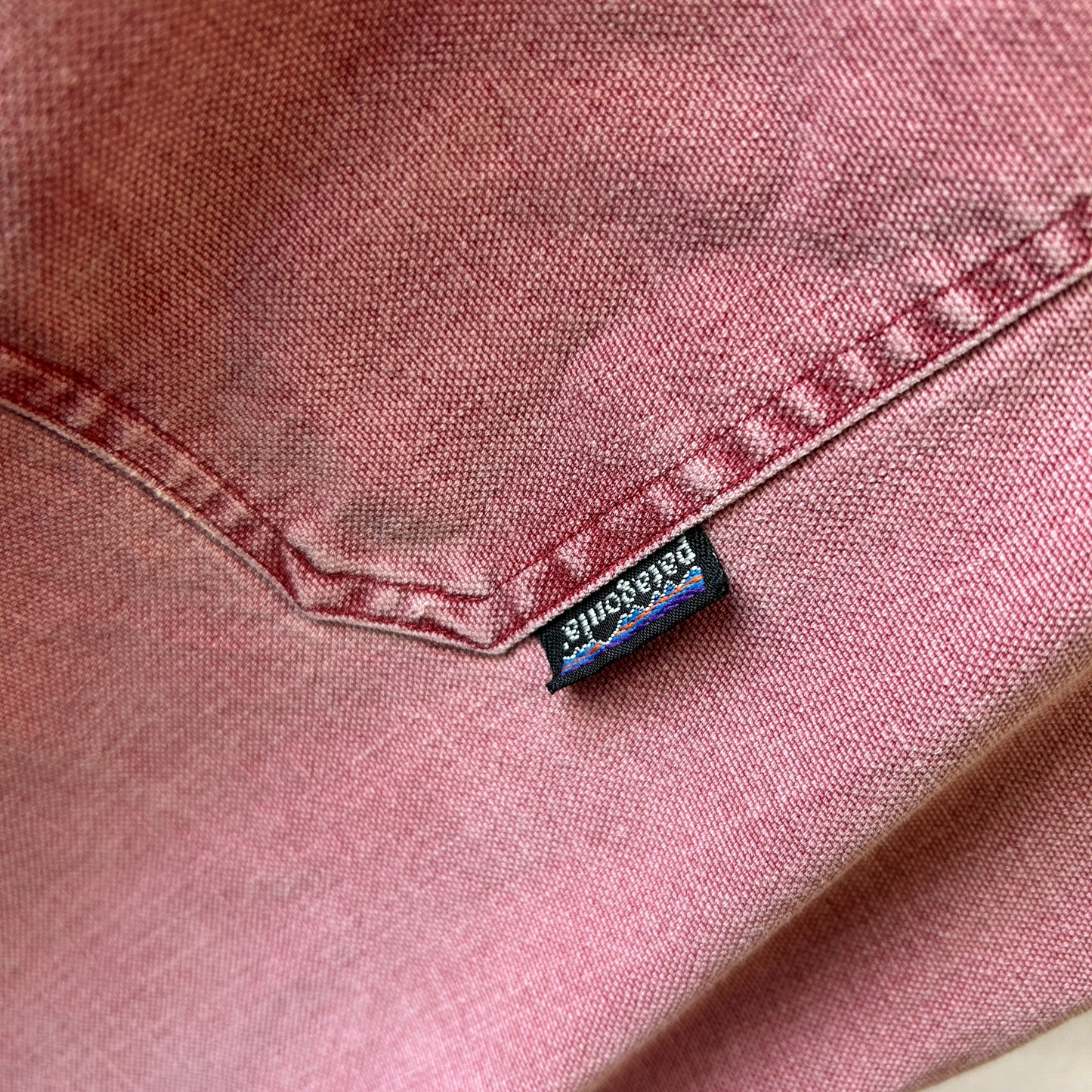 90's Patagonia パタゴニア キャンバスワークシャツ フェード(L)/C0776SH-SO