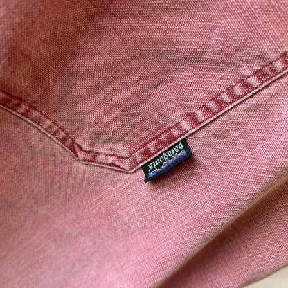 90's Patagonia パタゴニア キャンバスワークシャツ フェード(L)/C0776SH-SO