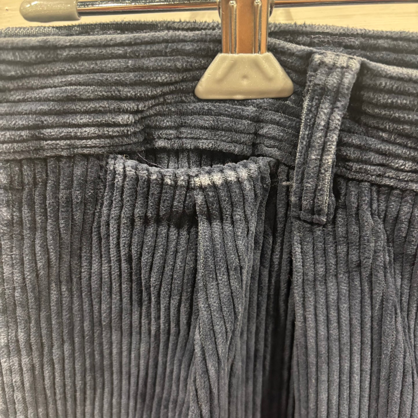 90's DOCKERS KHAKIS ２タック コーデュロイパンツ ネイビー (36×31)/B3365P-SO