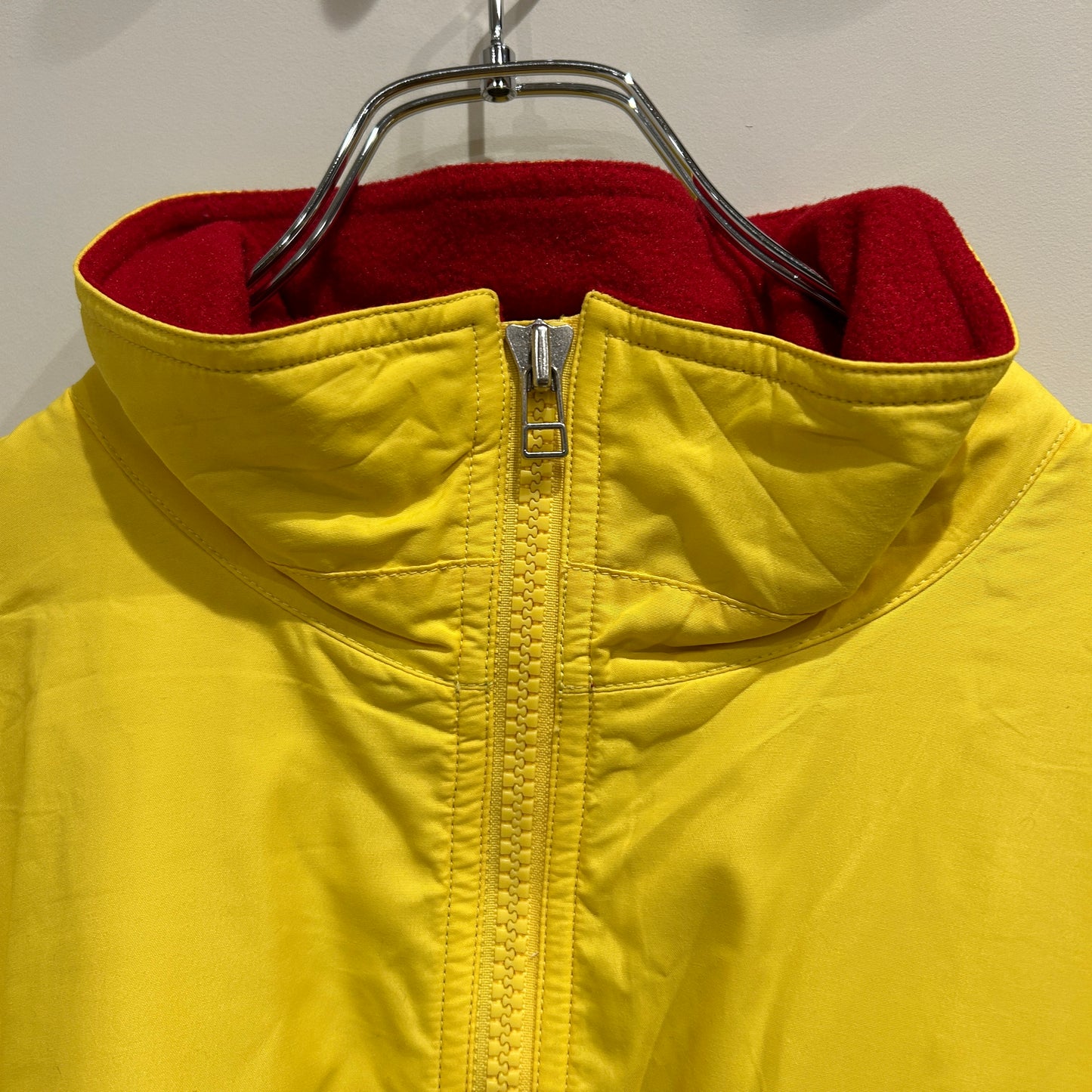 90's ~ Polo Ralph Lauren ジップアップ シェルドジャケット イエロー (M)/B1485J-SO