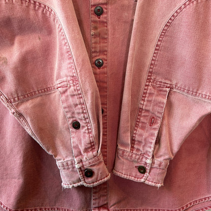 90's Patagonia パタゴニア キャンバスワークシャツ フェード(L)/C0776SH-SO