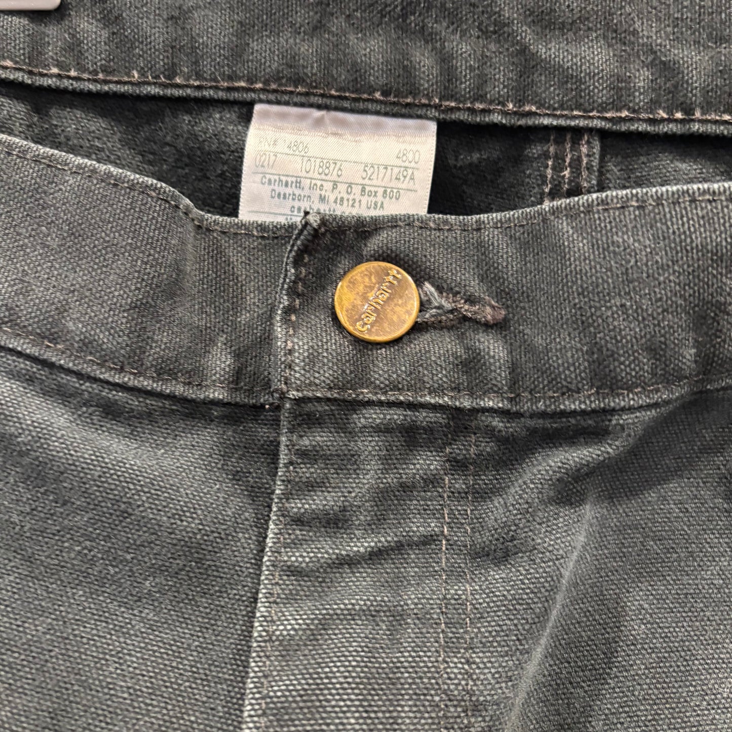 00's Carhartt カーハート ダブルニーパンツ B136 BLK (38×30)/C1061P-SO
