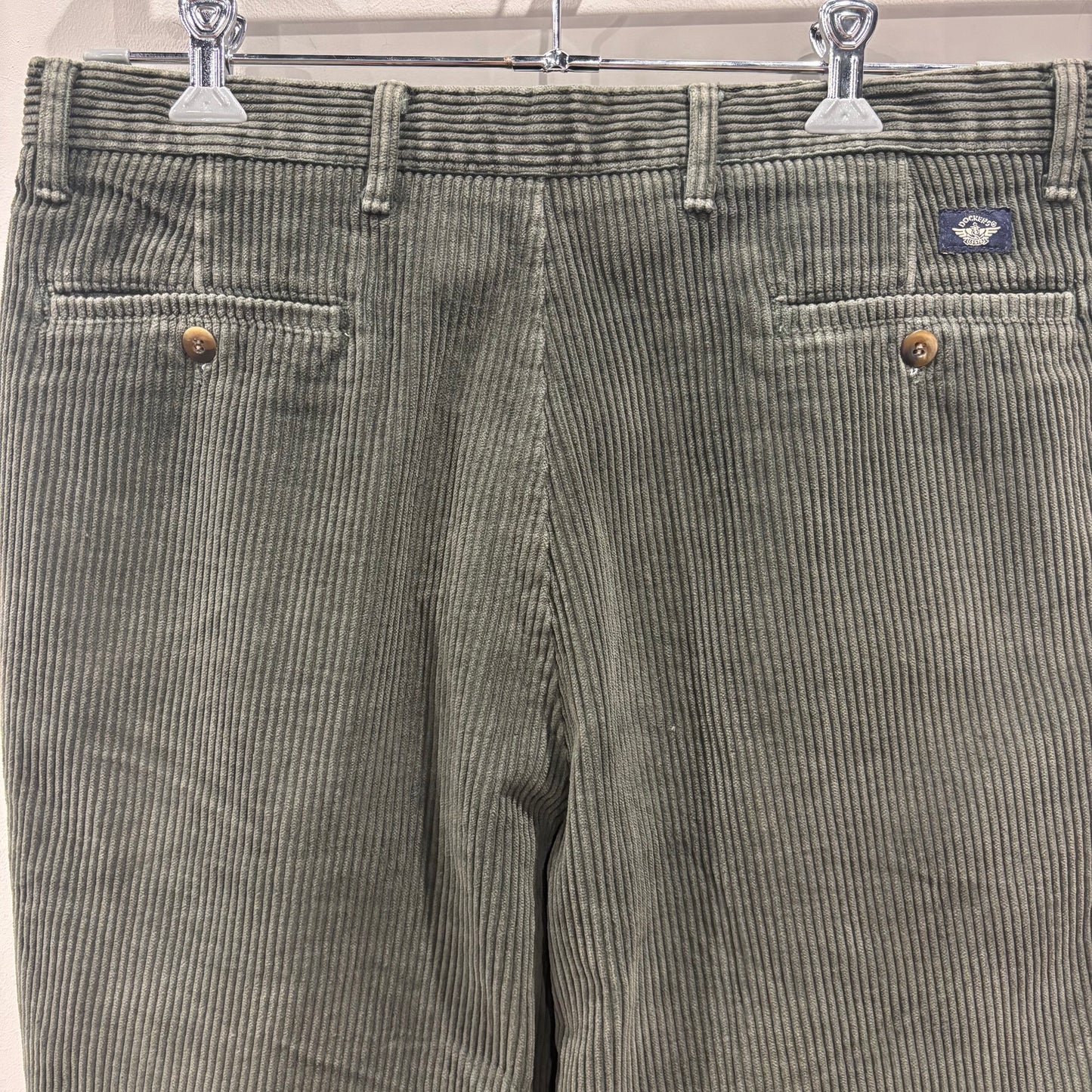 90's DOCKERS KHAKIS コーデュロイパンツ オリーブグリーン(36×32)/B3114P-SO