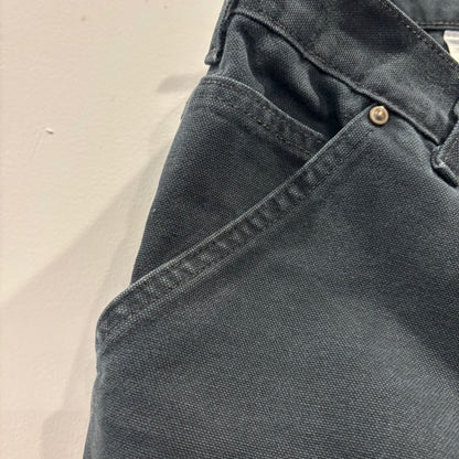00's Carhartt カーハート ダブルニーパンツ B136 BLK (38×30)/C1061P-SO
