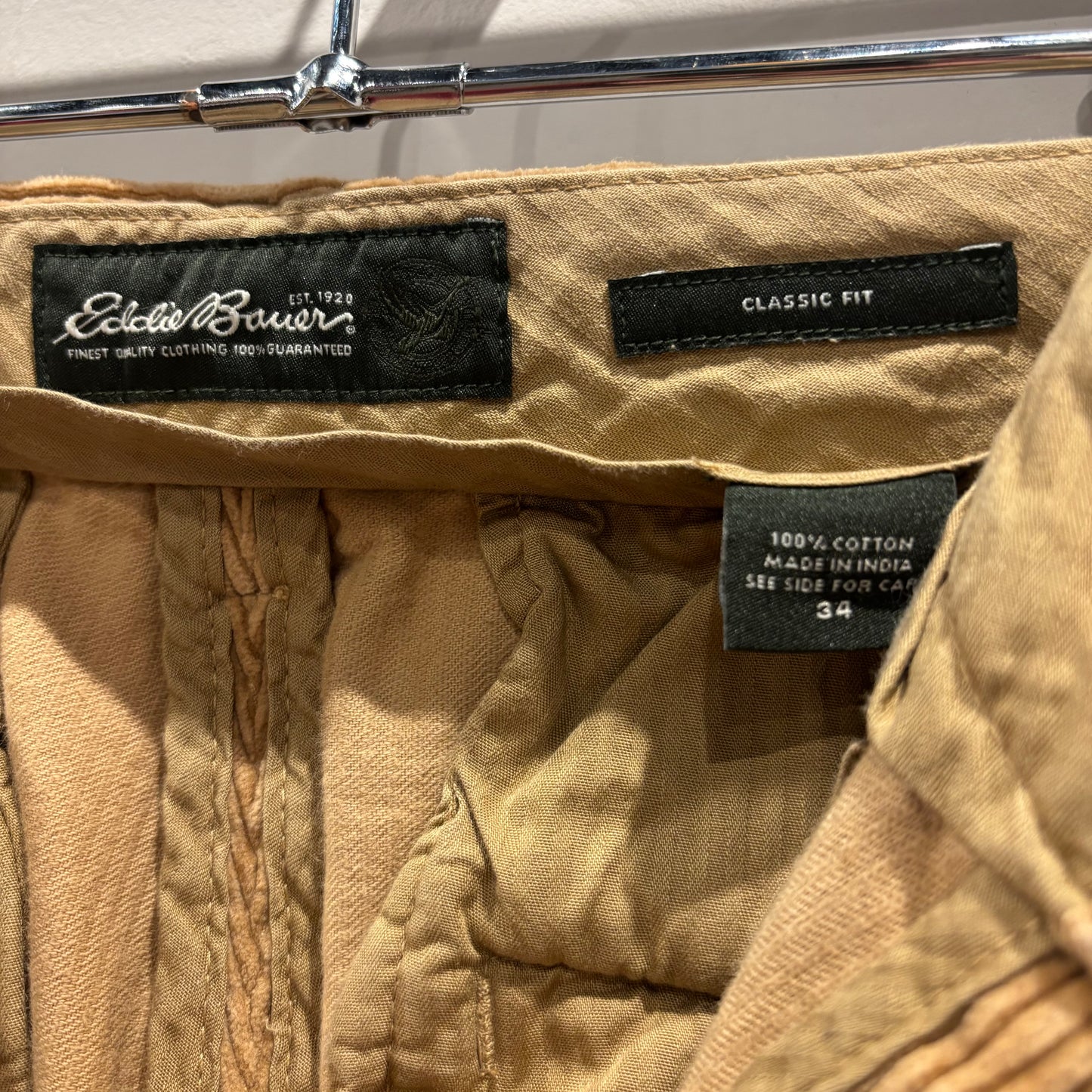 00's Eddie Bauer エディーバウアー コーデュロイパンツ ベージュ (size34)/A9083P-SO