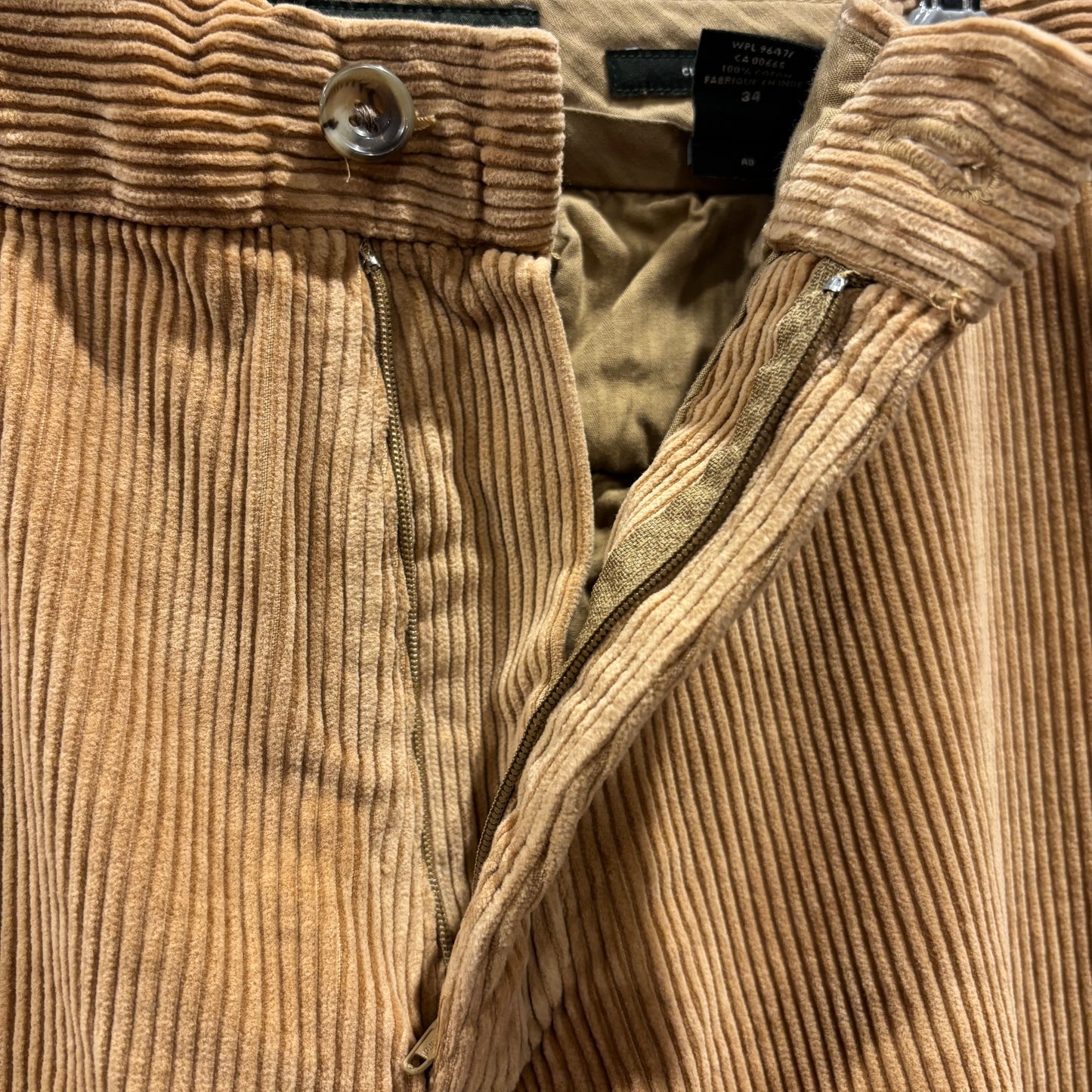 00's Eddie Bauer エディーバウアー コーデュロイパンツ ベージュ (size34)/A9083P-SO