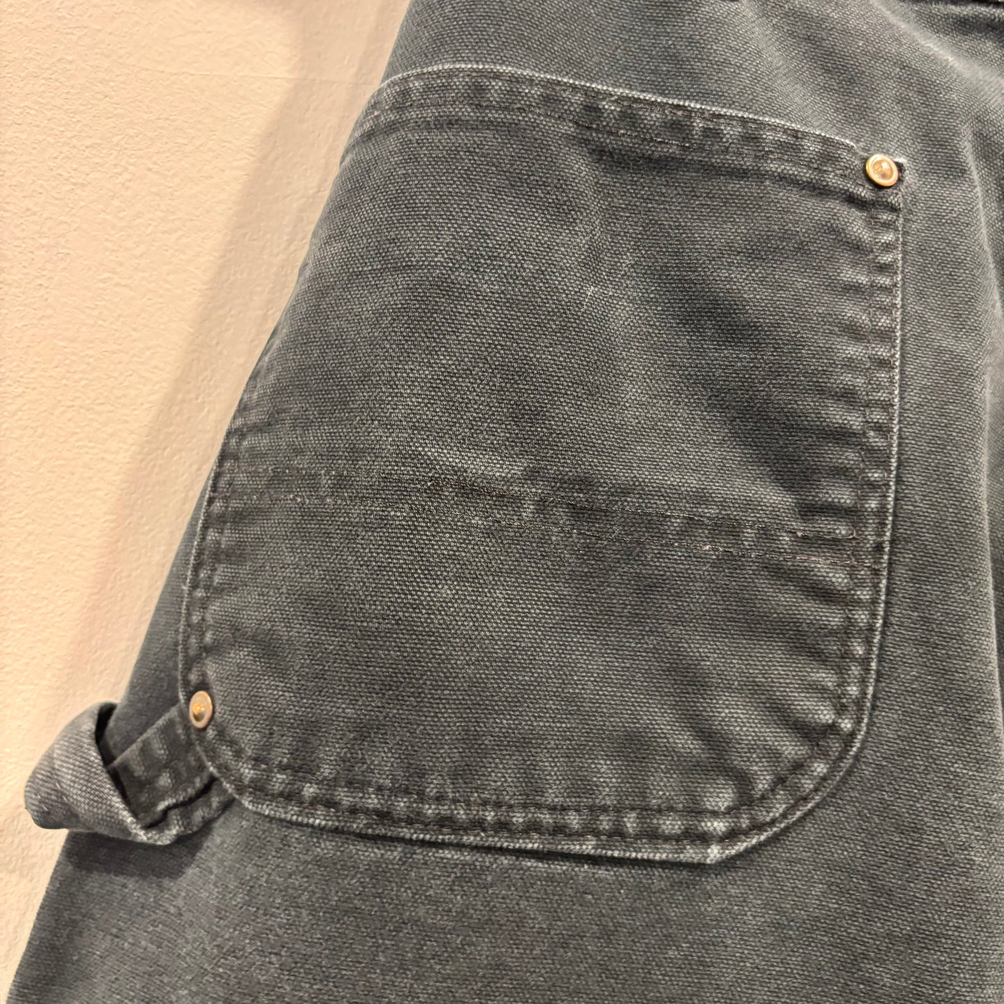 00's Carhartt カーハート ダブルニーパンツ B136 BLK (38×30)/C1061P-SO