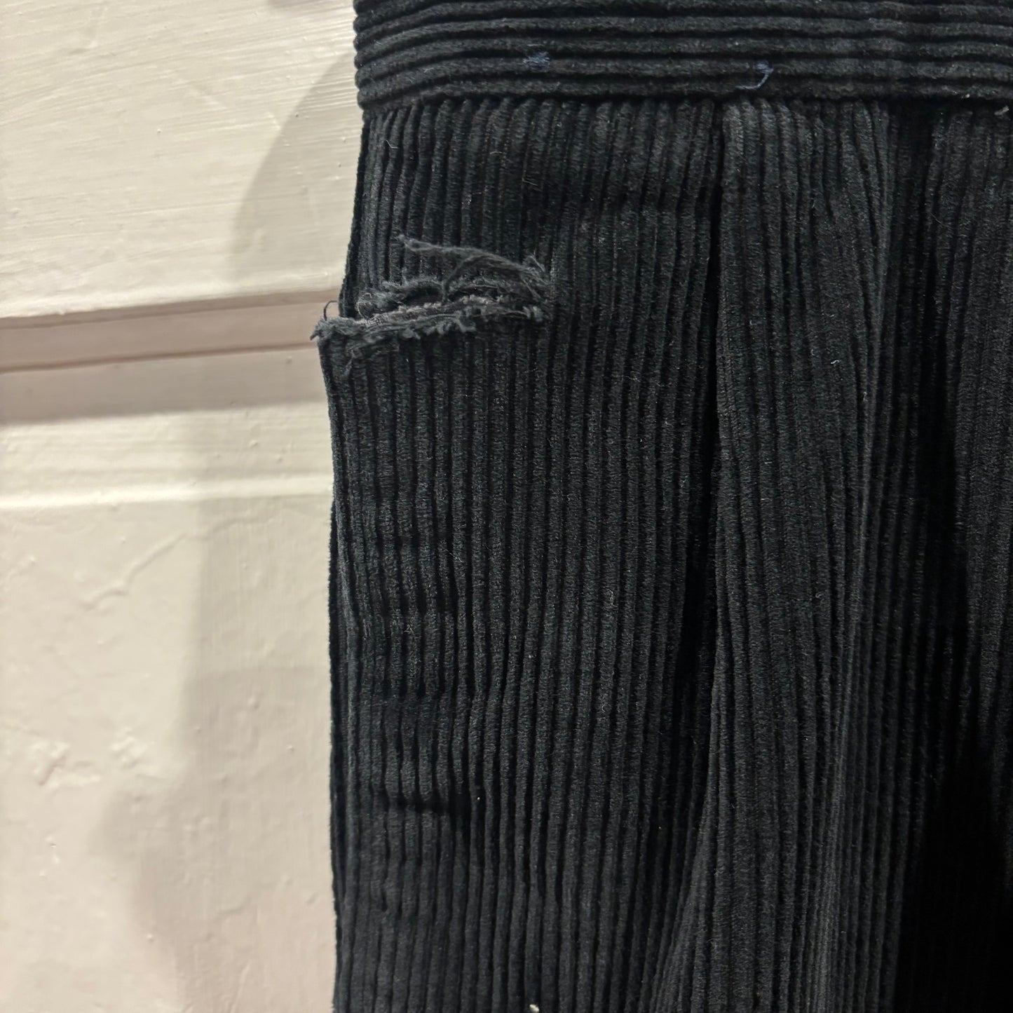 00's NAUTICA ノーティカ コーデュロイパンツ ブラック(36×32)/A9087P-SO