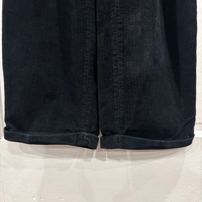 00's NAUTICA ノーティカ コーデュロイパンツ ブラック(36×32)/A9087P-SO
