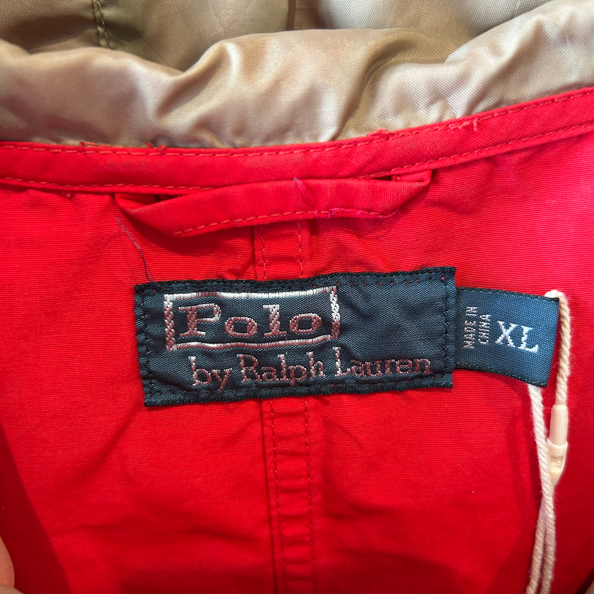 Polo by Ralph Lauren ラルフローレン 60/40クロス マウンテンパーカー レッド(XL)/B1772J-SO