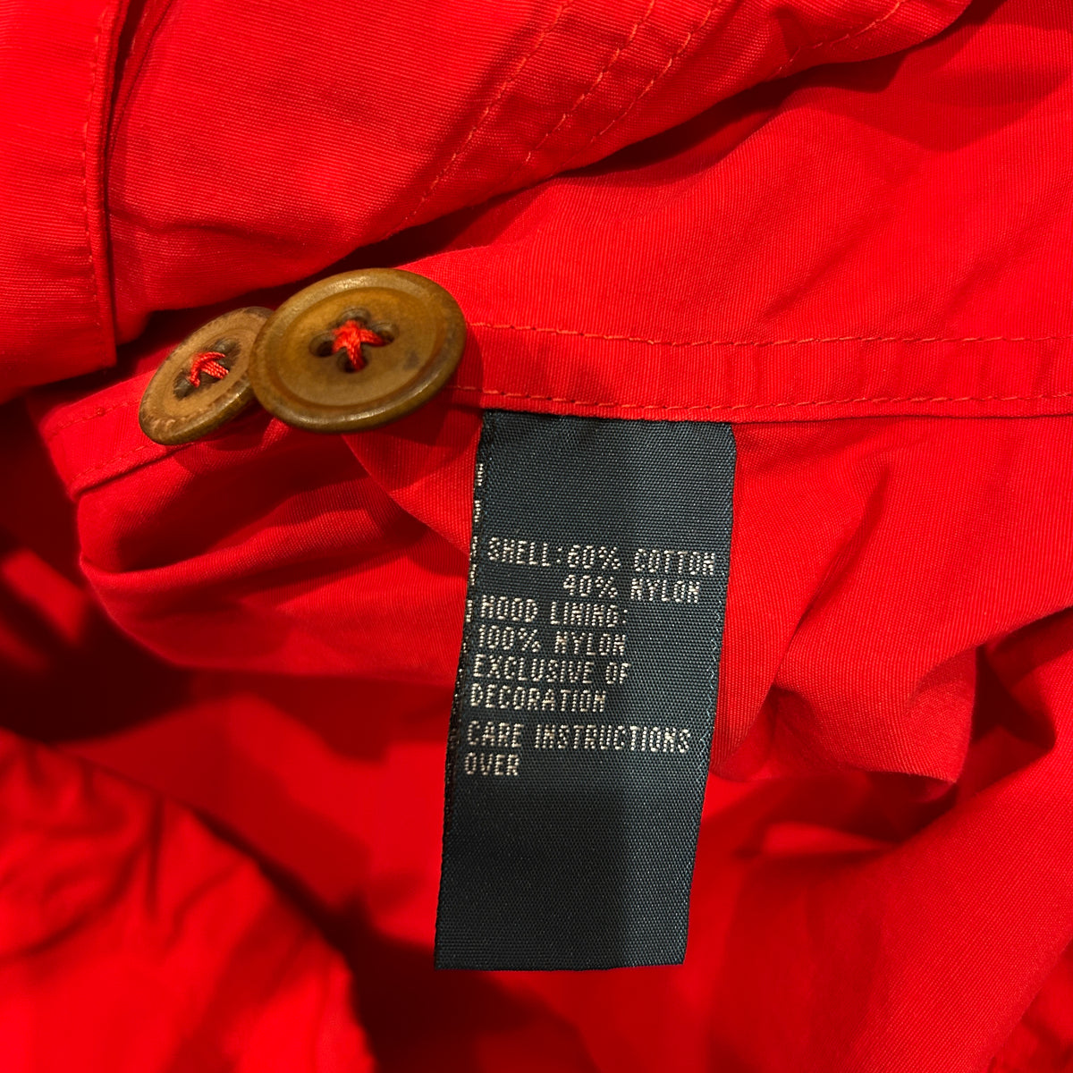 Polo by Ralph Lauren ラルフローレン 60/40クロス マウンテンパーカー レッド(XL)/B1772J-SO