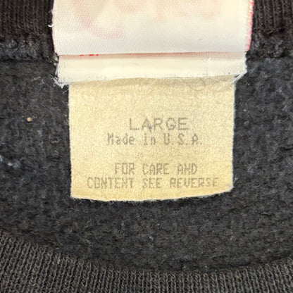 90's Coca Cola コカコーラ ALWAYS COOL シロクマ スウェット 黒 (L) /C0136S-SO