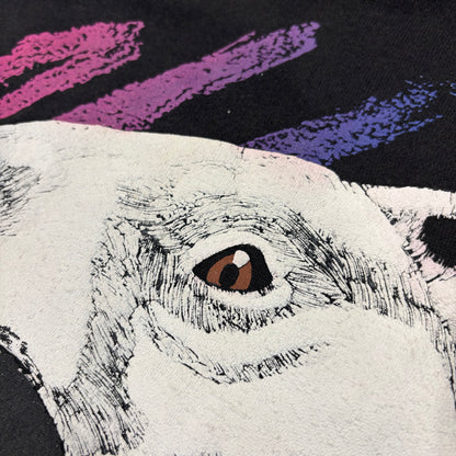 90's Coca Cola コカコーラ ALWAYS COOL シロクマ スウェット 黒 (L) /C0136S-SO