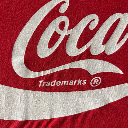 90's  SREEN STARS コカコーラ ロゴプリントTシャツ  赤  XL /B2719T-SO