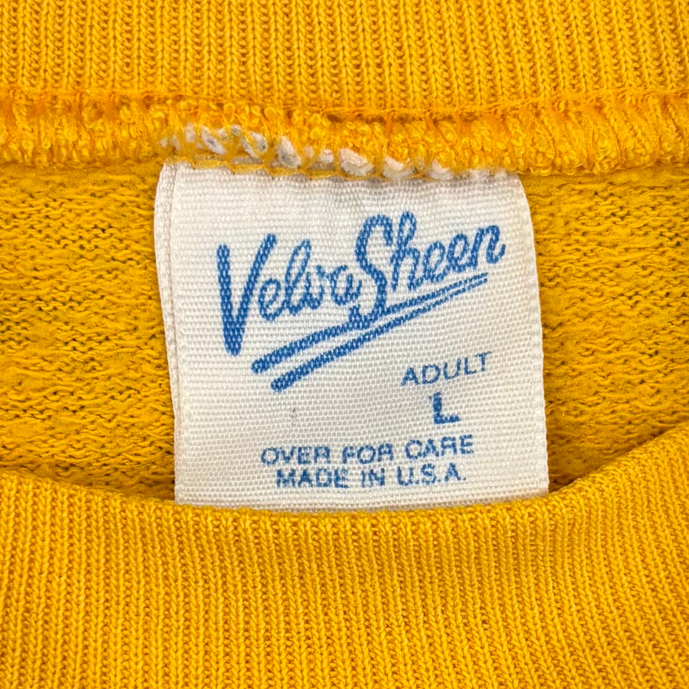 90's Disney ディズニー Winnie the Pooh くまのプーさん ピグレット スウェット イエロー (L) /C0135S-SO