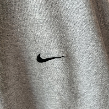 00's NIKE ナイキ ミニスウッシュ クルーネックスウェット グレー(XL)/A9332S-SO