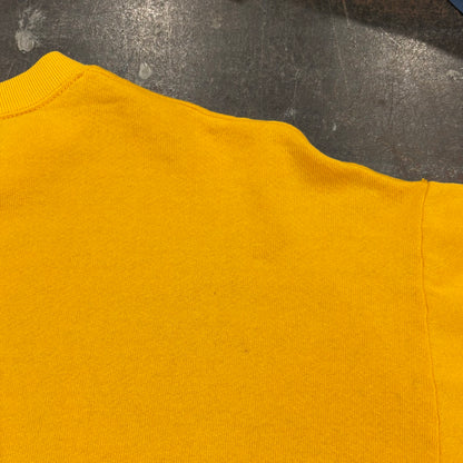 90's Disney ディズニー Winnie the Pooh くまのプーさん ピグレット スウェット イエロー (L) /C0135S-SO