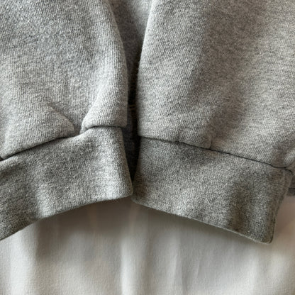 00's NIKE ナイキ ミニスウッシュ クルーネックスウェット グレー(XL)/A9332S-SO