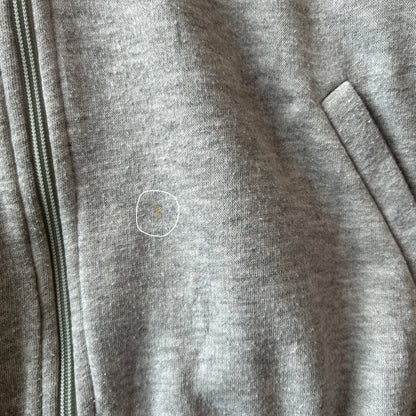 80's NIKE ジップパーカー スウェットフーディー グレー(L)/C0335S-SO