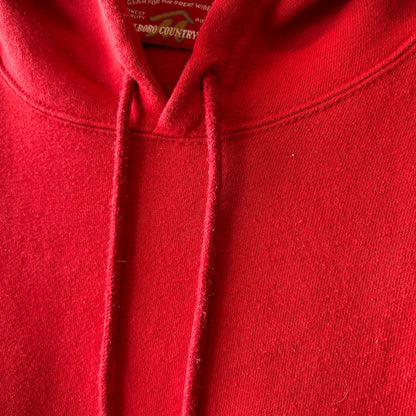 90's Marlboro マルボロ ロゴパッチ スウェットフーディー レッド(XL)/C1469S-SO