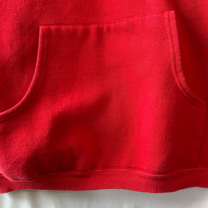 90's Marlboro マルボロ ロゴパッチ スウェットフーディー レッド(XL)/C1469S-SO