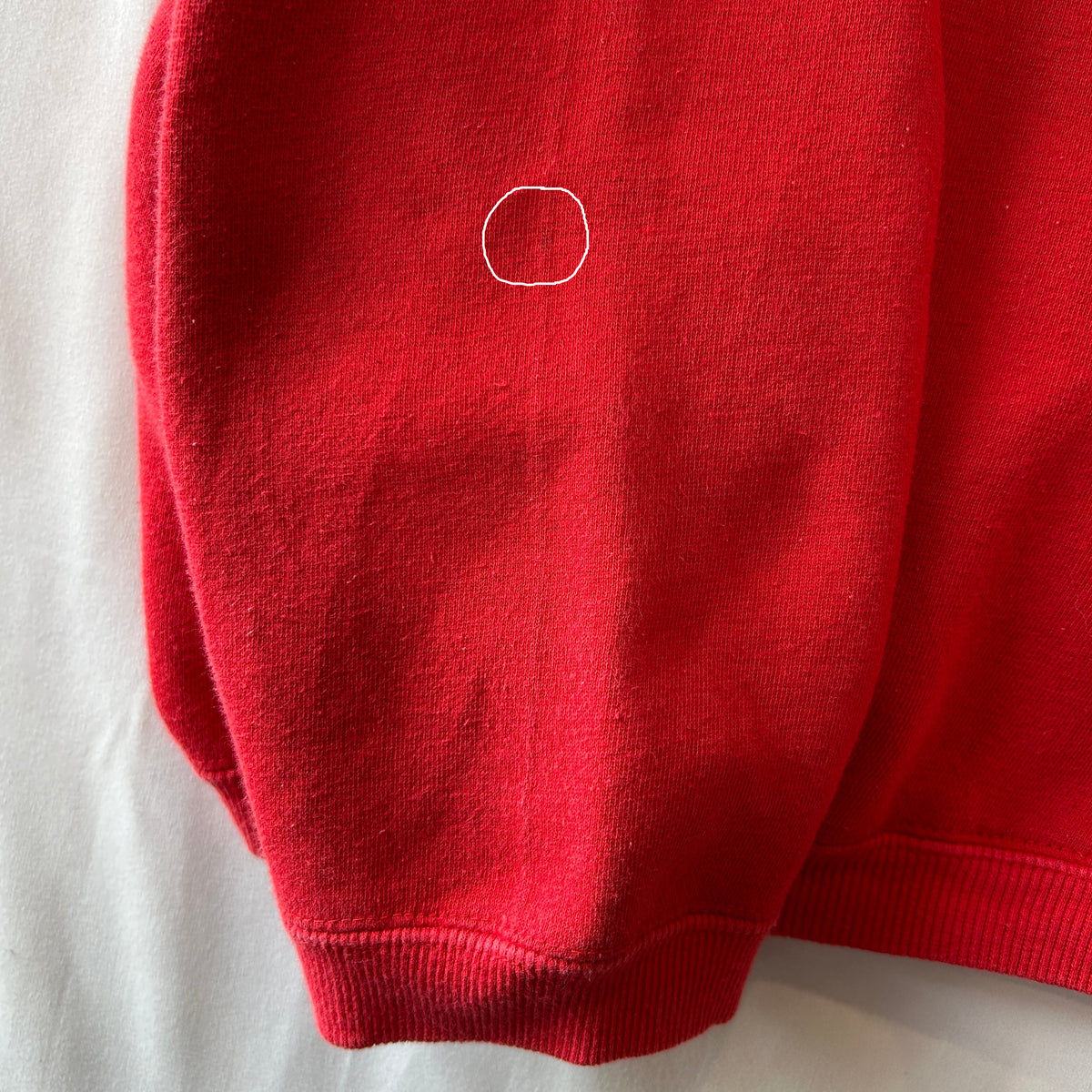 90's Marlboro マルボロ ロゴパッチ スウェットフーディー レッド(XL)/C1469S-SO