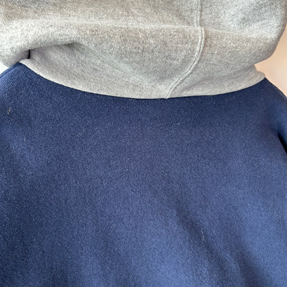 90's Mickey Inc ”MICKEY" ミッキーマウス  プリントスウェットフーディー ネイビー(XXL)/C1470S-SO