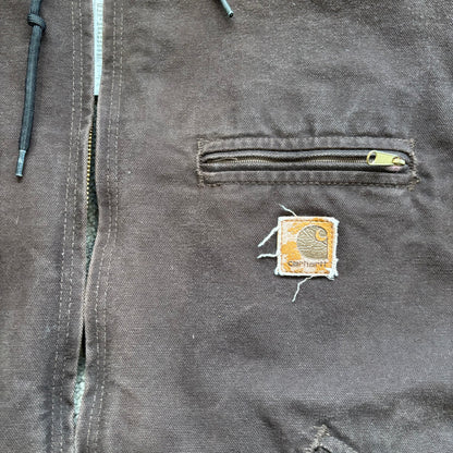 00's Carhartt シエラジャケット J141 DKB ダークブラウン (S)/A9807J-SO