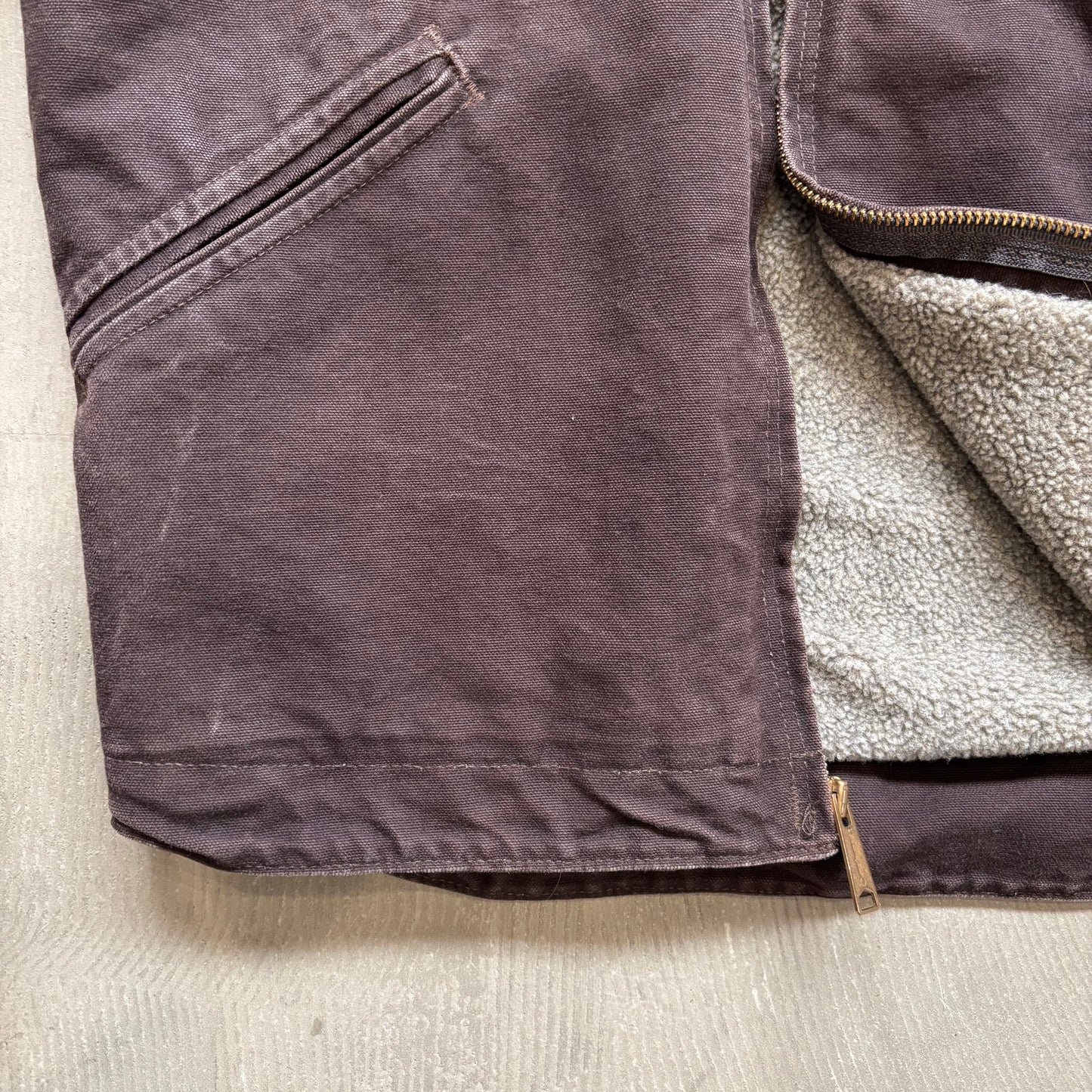 00's Carhartt シエラジャケット J141 DKB ダークブラウン (S)/A9807J-SO