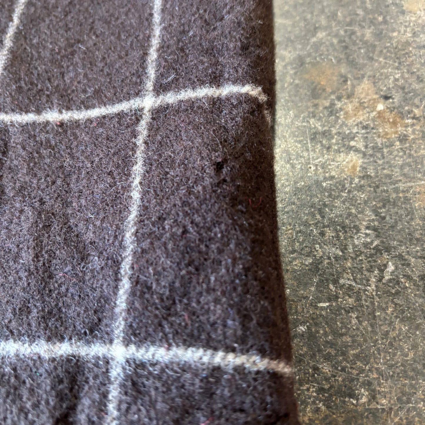 00's Ralph Lauren purple label ラルフ パープルレーベル ウール カシミヤ チェックシャツジャケット 茶色 (M) /C0194SH-SO