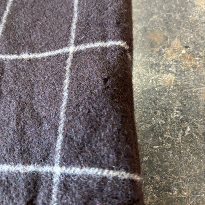 00's Ralph Lauren purple label ラルフ パープルレーベル ウール カシミヤ チェックシャツジャケット 茶色 (M) /C0194SH-SO